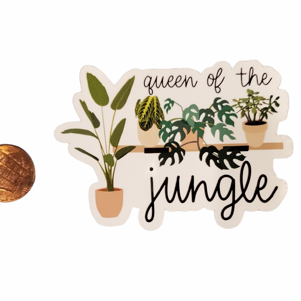 Plant mom sticker